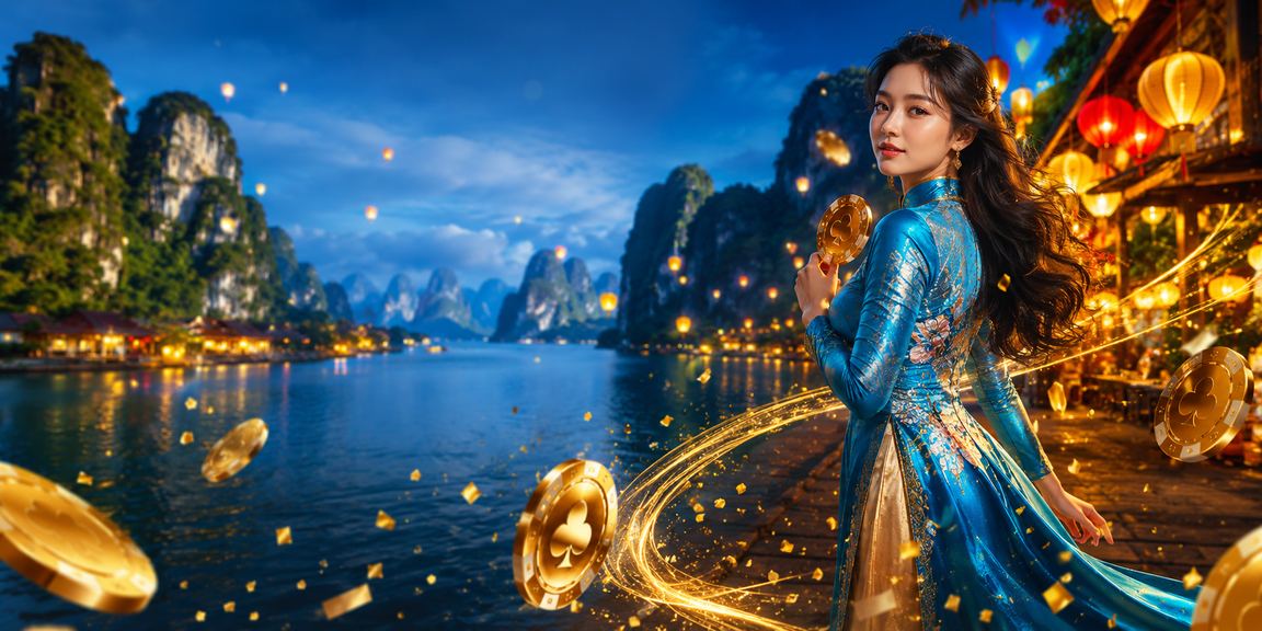 Người chơi nhận thưởng cá cược tại Ninh Bình với trang phục áo dài